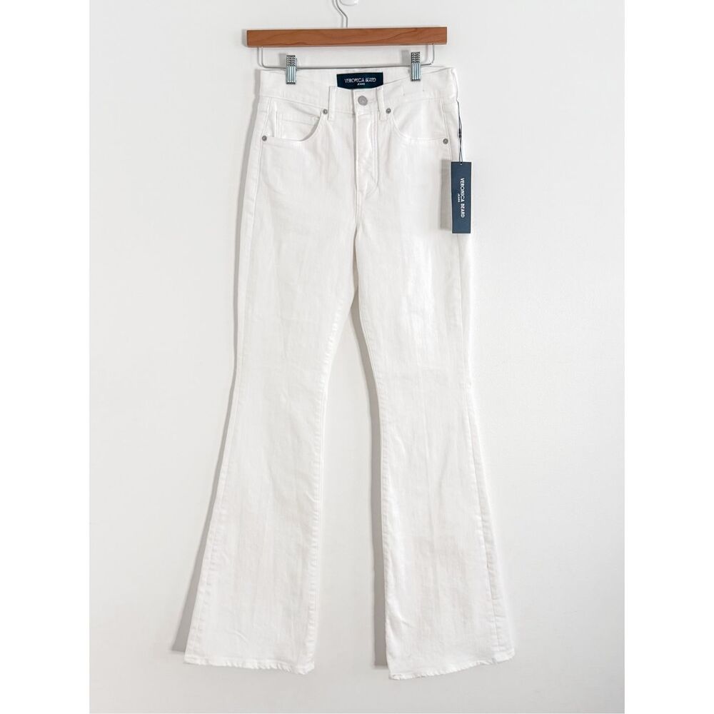 Veronica Beard Beverly High-Rise Skinny Flare Jeans Size 30 $298 NWT - Picture 6 of 9